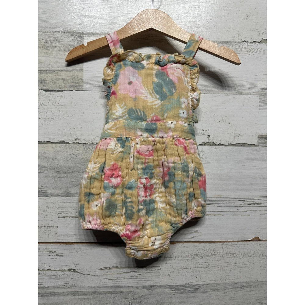 Size 6-12m Angel Dear Floral Bubble - New With Tags
